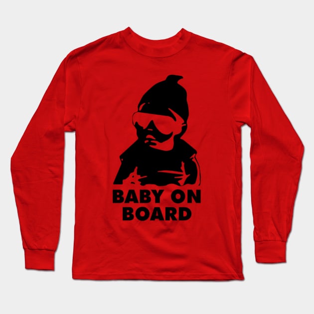 Baby On Board Long Sleeve T-Shirt by Seopdesigns